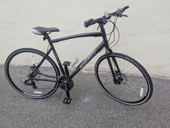 Gravity Avenue Hybrid Bike - Large Frame - Black