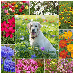 2000+ Pet Friendly Flower Seed Mix