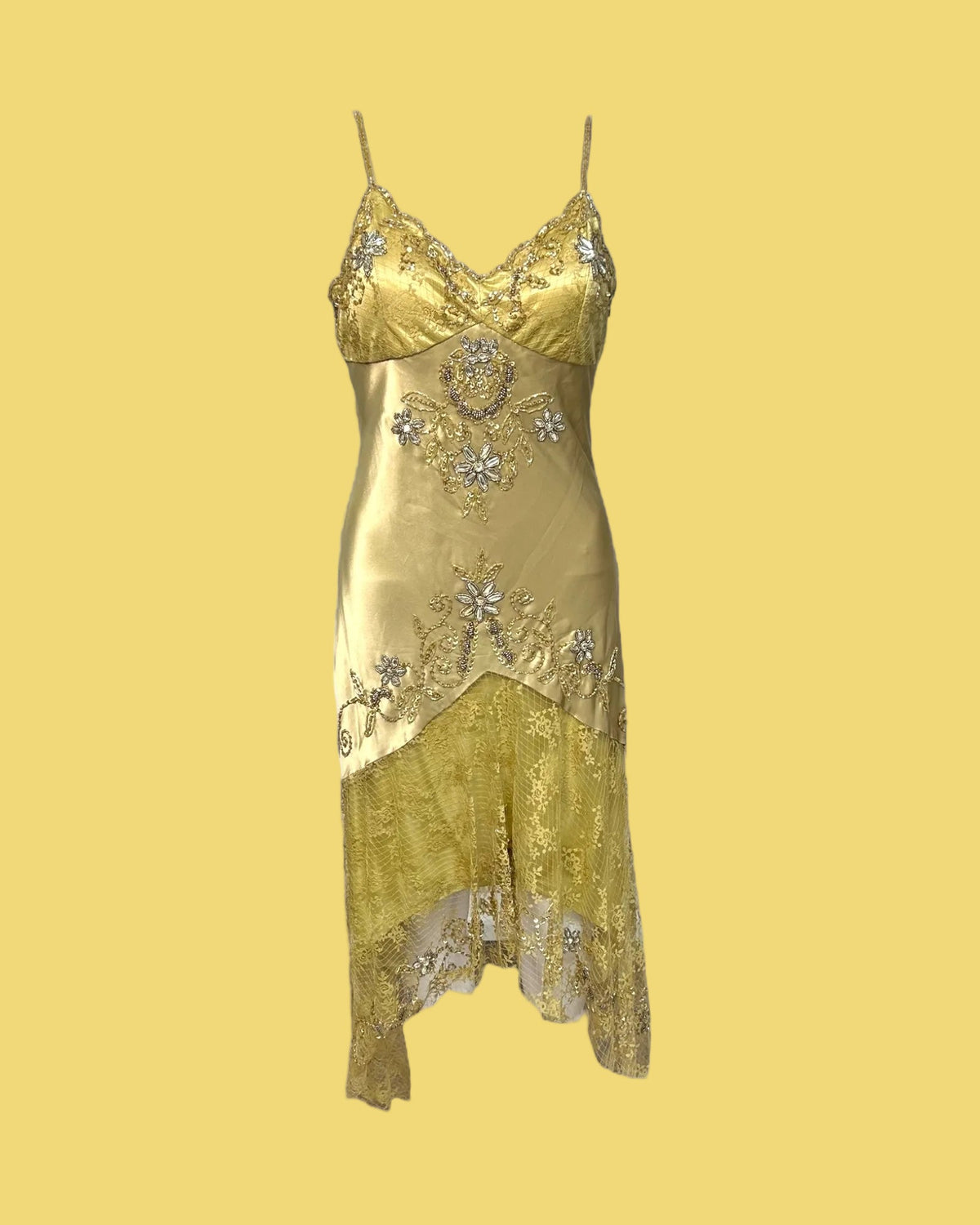 Vintage Sue Wong Golden Dress