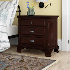 Plattsburgh 3 Drawer Nightstand