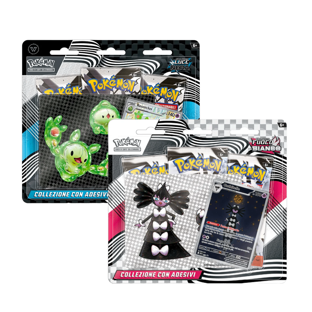 Luce Nera & Fuoco Bianco - Blister da 3 Bustine Bundle (ITA) - Pokémon | Otakura