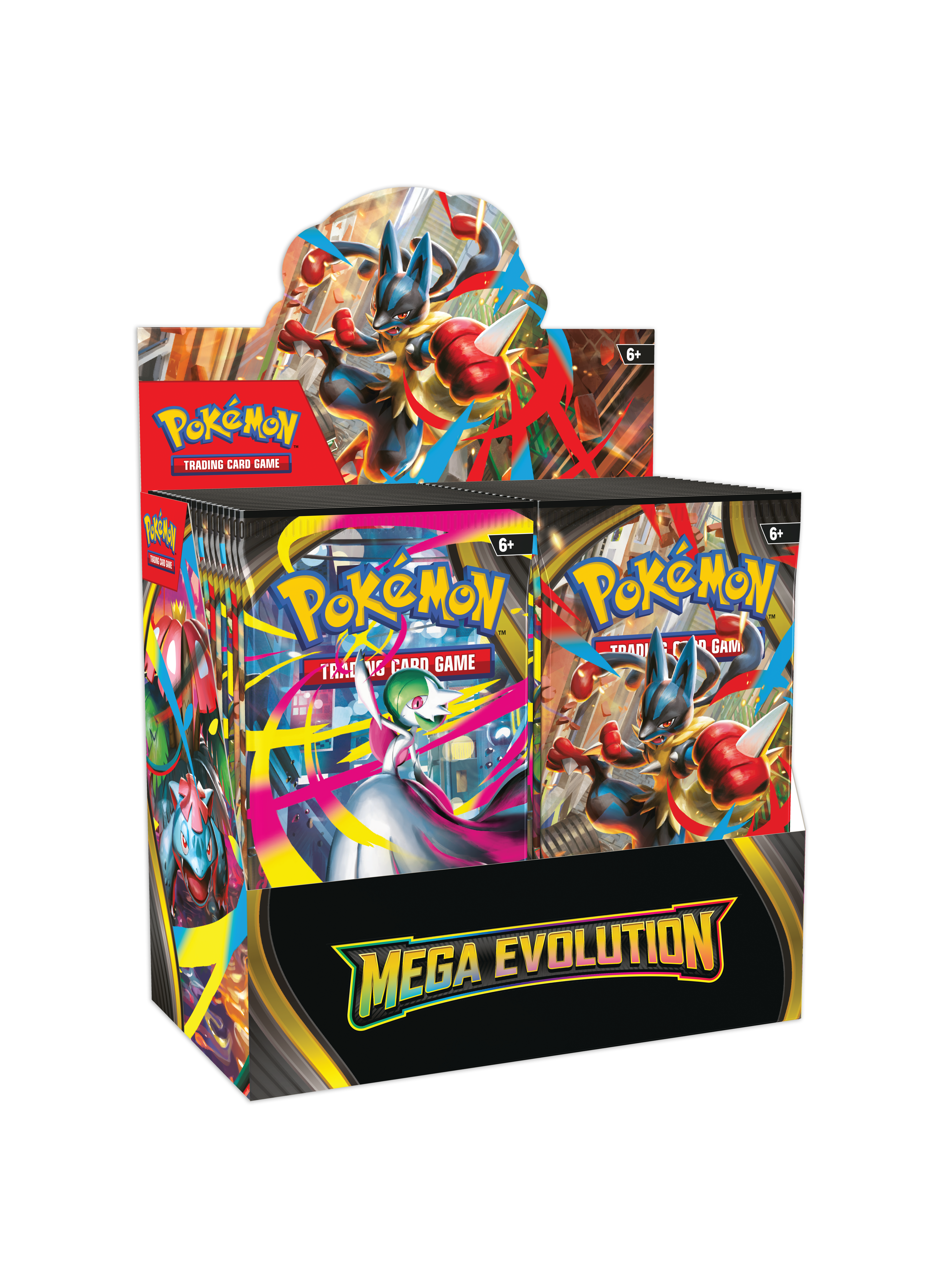 Pokémon TCG: Mega Evolution Enhanced Booster Display