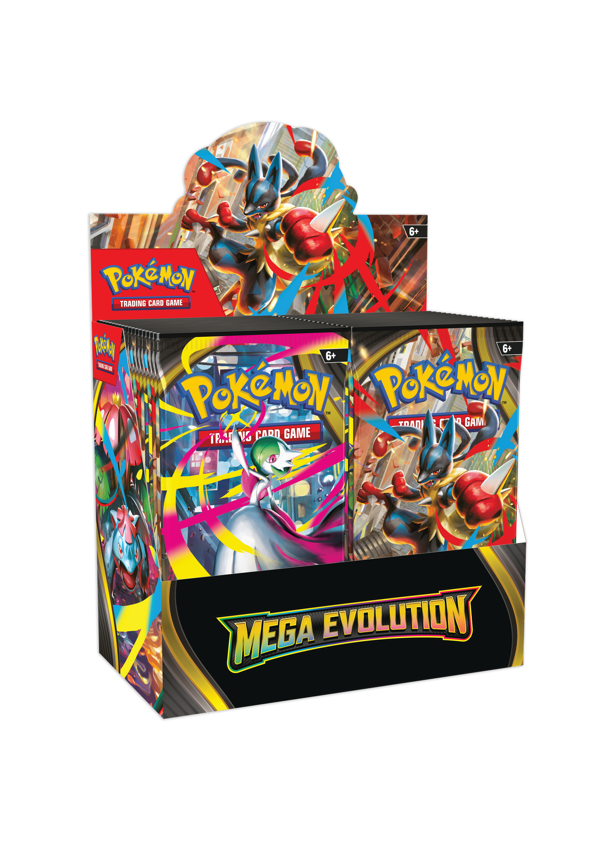 Pokémon TCG: Mega Evolution Enhanced Booster Display