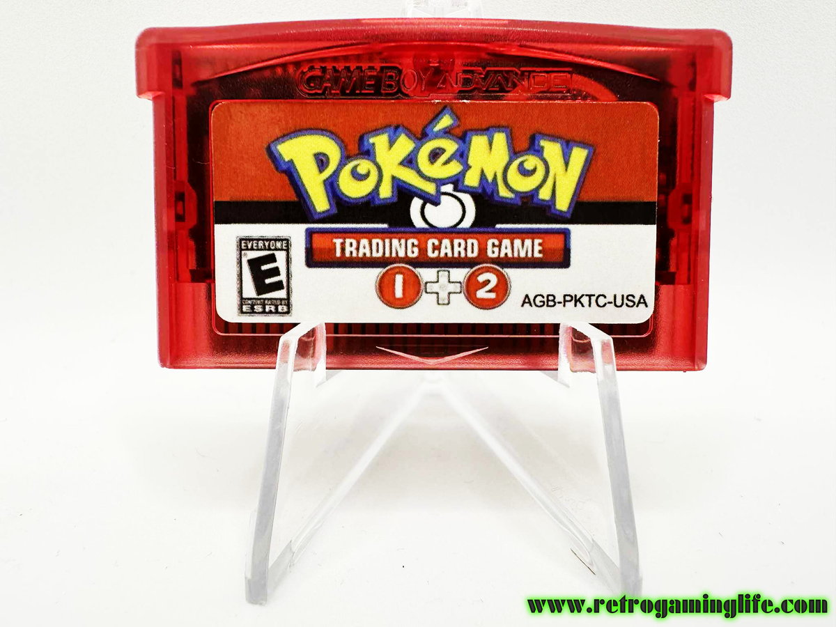 Pokémon Trading Card Game 1 + 2 (GBA Reproduction Cartridge) - for just $24.99!