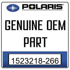 An Image of the Genuine Polaris Logo  reading 'GENUINE OEM PART' 1523218-266