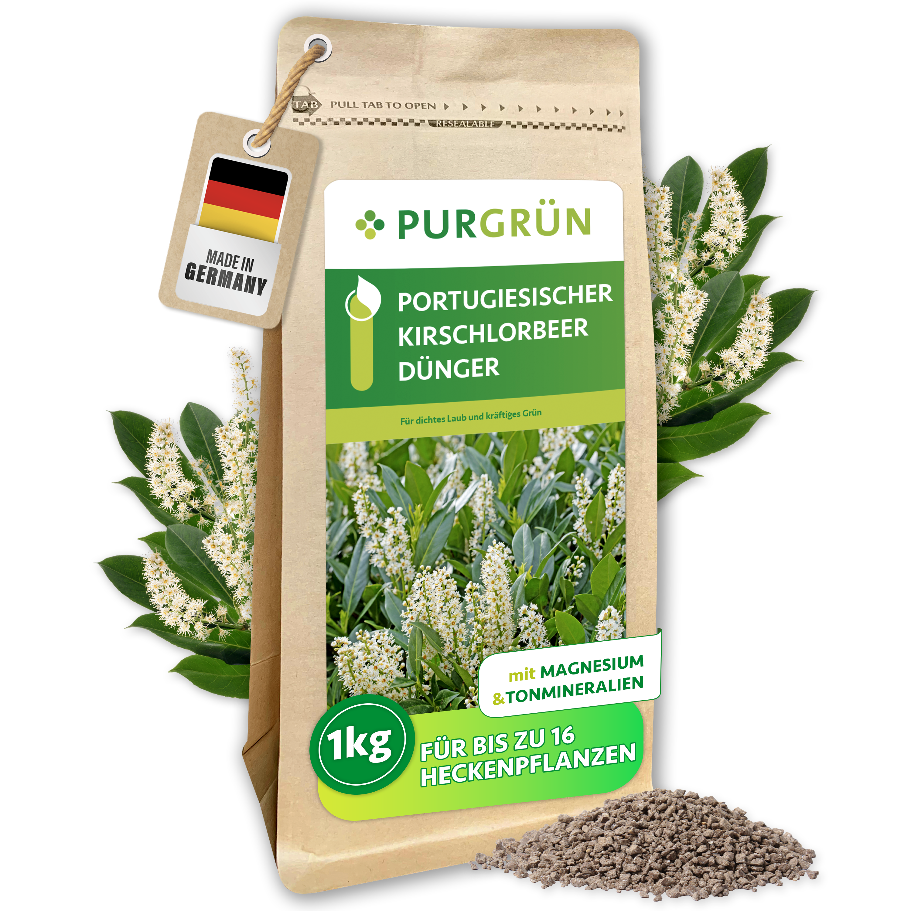 Portugiesischer-Kirschlorbeer-Dünger 1 kg