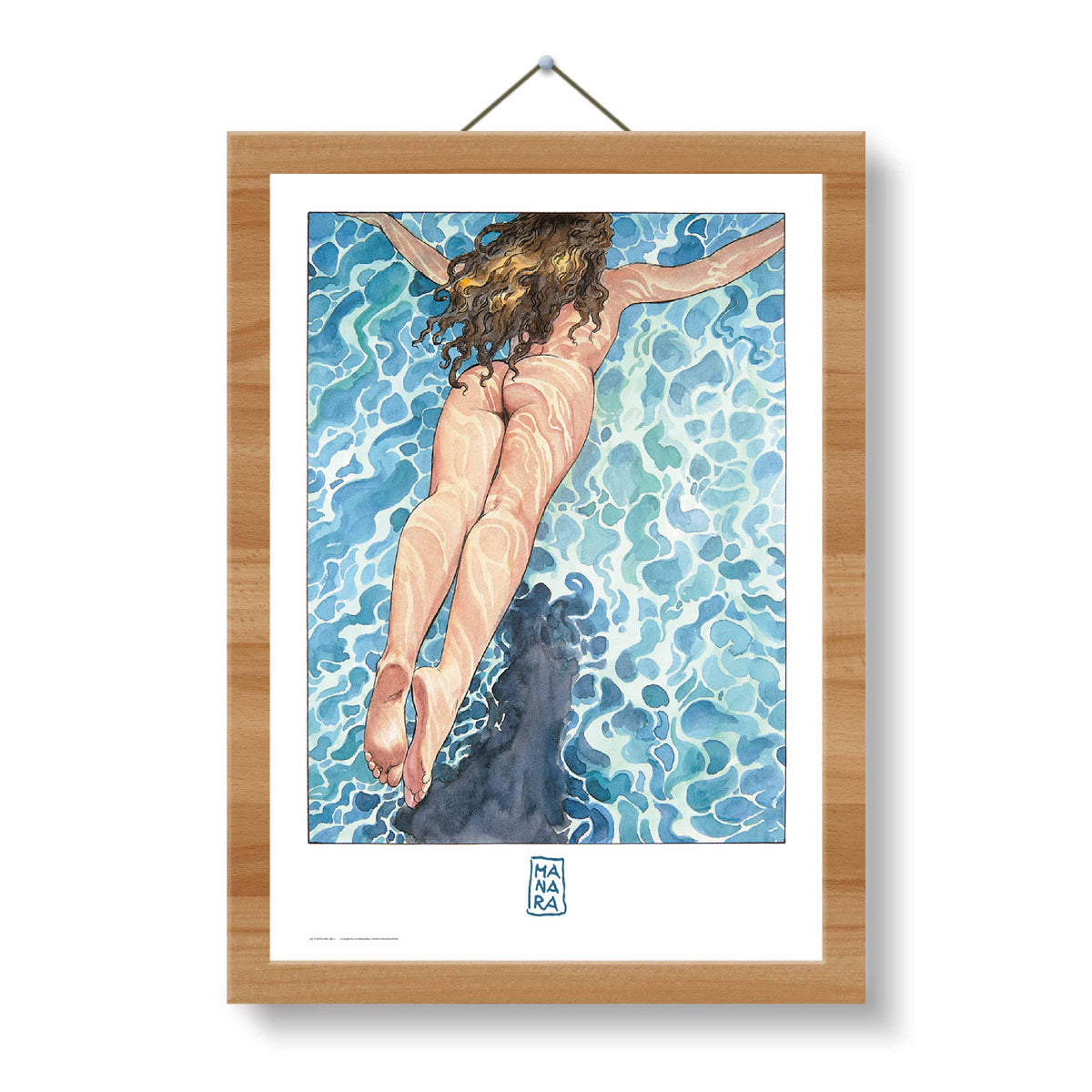 Poster Manara - Un tuffo nel blu