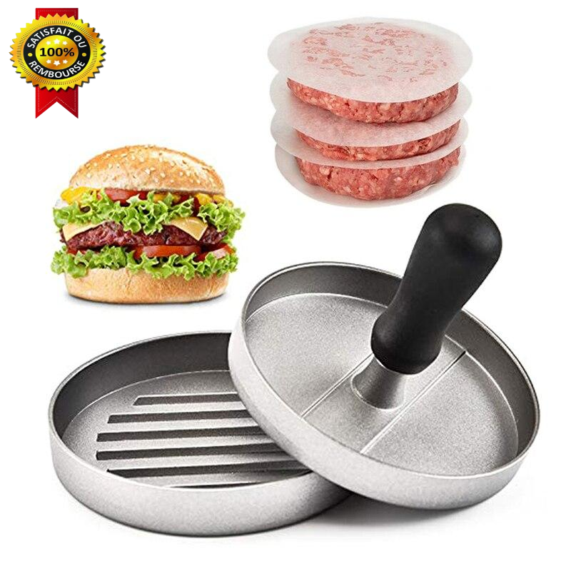 presse à hamburger inox