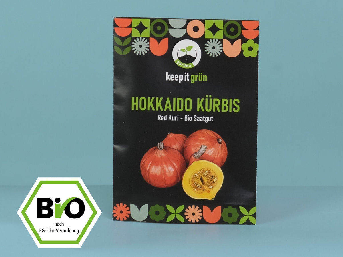 Bio Saatgut Hokkaido Kürbis 'Red Kuri'