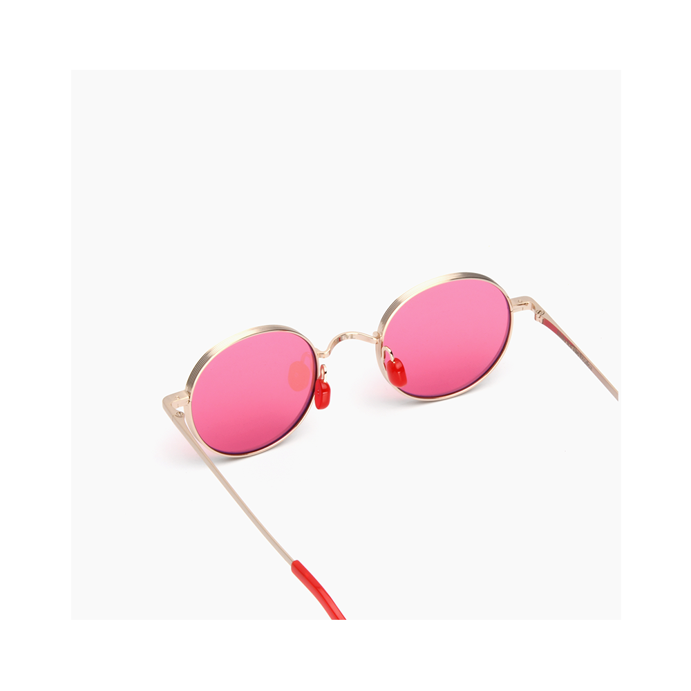 The Beatles x AKILA Eyewear - A Side Sunglasses - Gold/Rose Img. 2