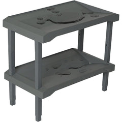 RAKABOT - Étagère de Rangement pour Chaussures, Bottes d'hiver et Bottes de Pluie avec Système de Récupération d'eau, Gris Anthracite - Fait au Canada - Simple Boutique