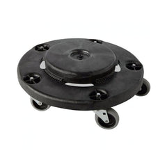 Plataforma Rodante 18.2 X 18.2 X6.6 Cm Plastico Negro