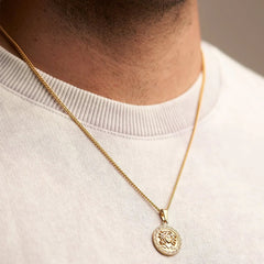 COLGANTE MEDUSA- ORO 18k