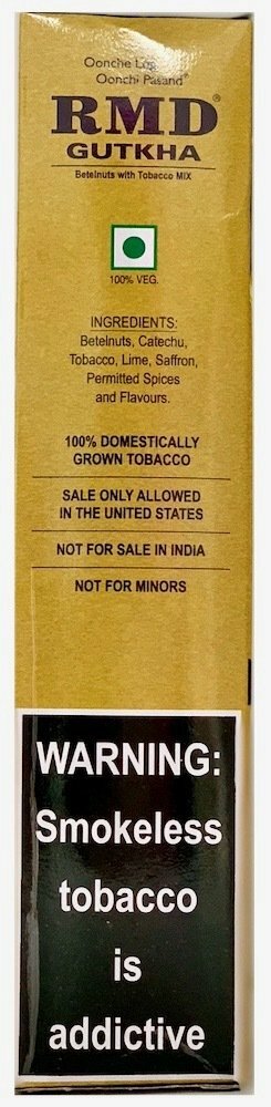 RMD Manikchand Gutkha 50x4gm Box