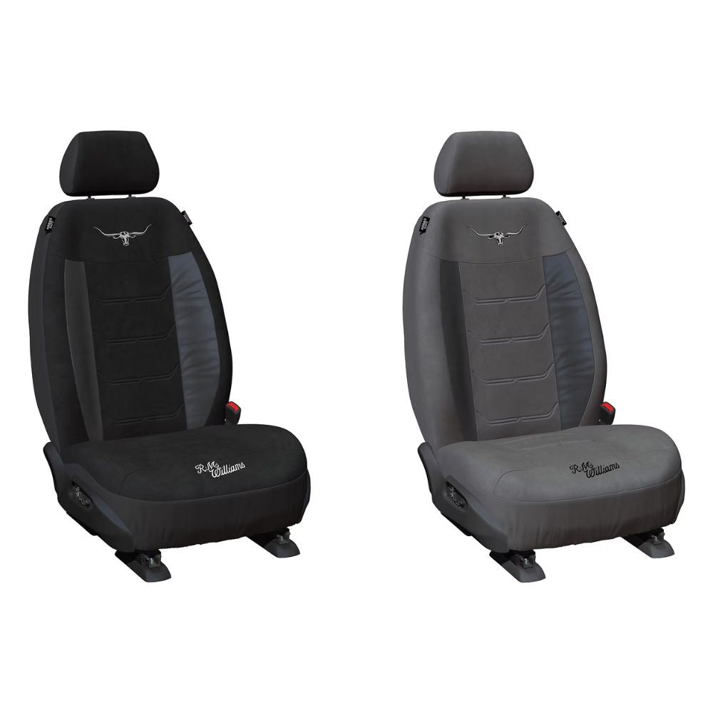 R.M.WILLIAMS SUEDE VELOUR SEAT COVER FOR MITSUBISHI STARWAGON BUS 14-19