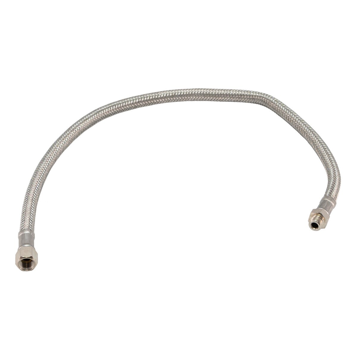 Rancilio Silvia Pro 1/8" F x 1/8" M Stainless Supply Hose - 490 mm