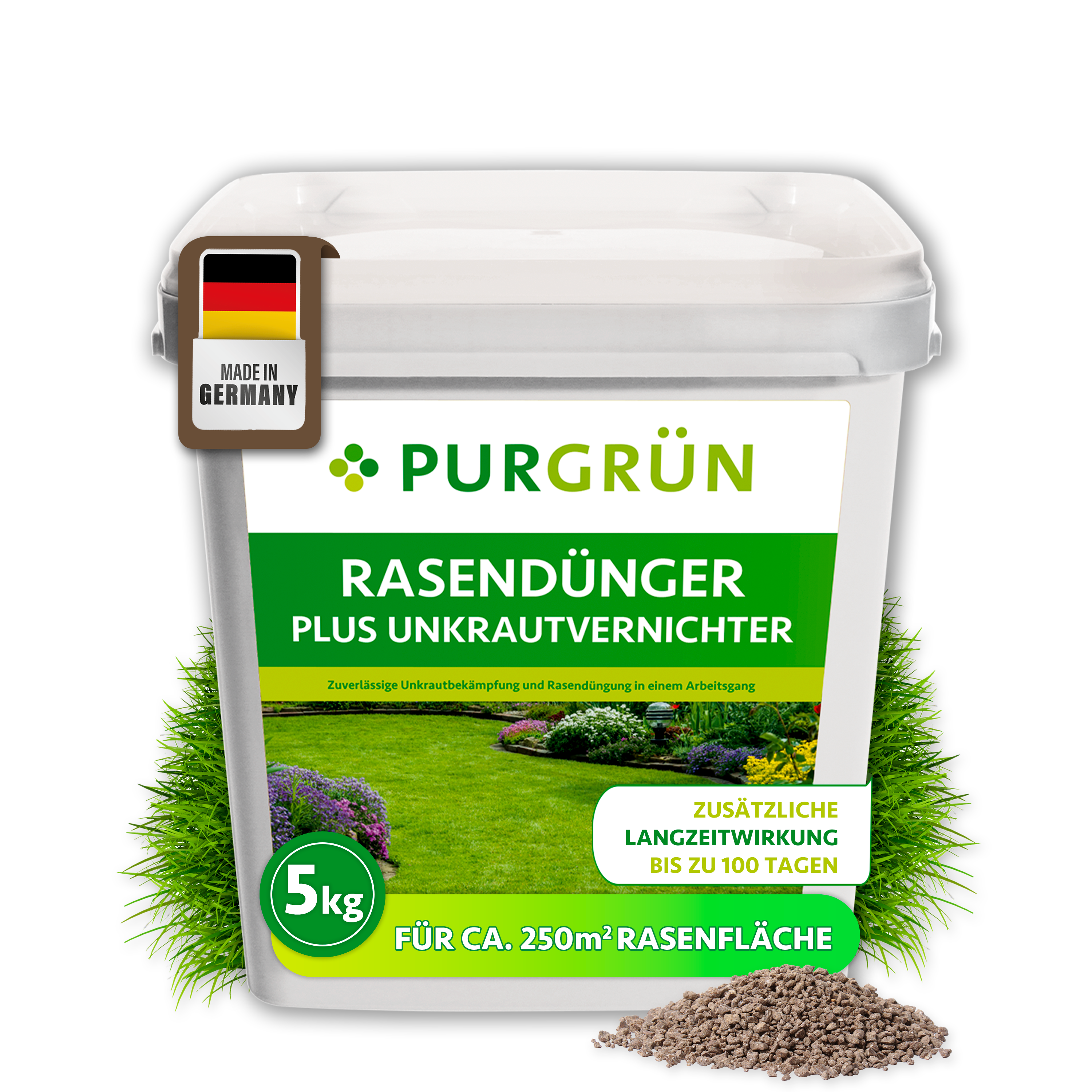 Rasendünger mit Unkrautvernichter 5 kg
