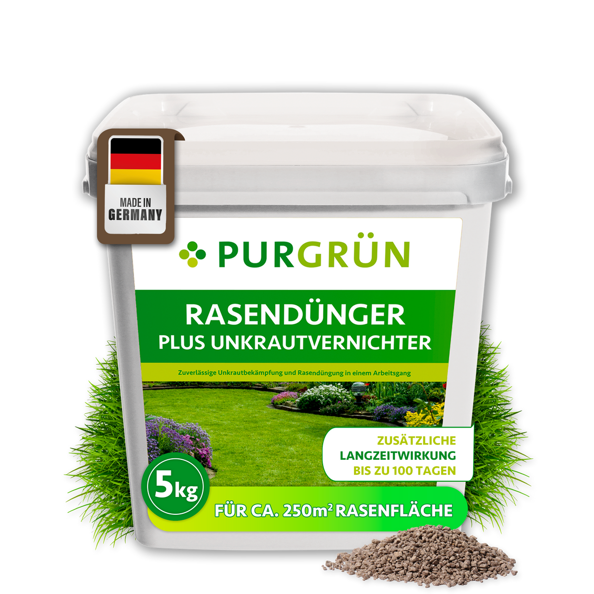 Rasendünger mit Unkrautvernichter 5 kg