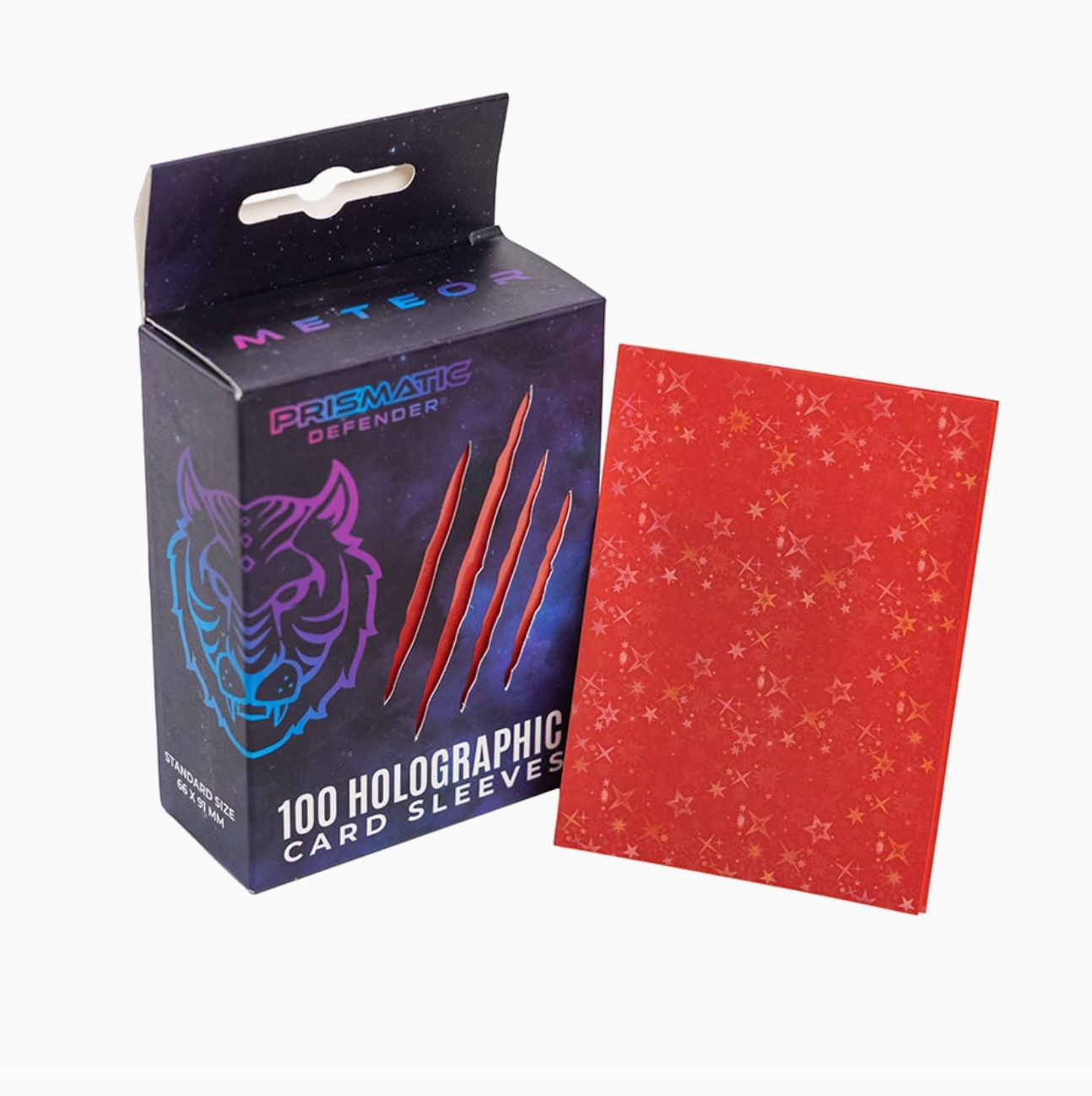 Prismatic Defender - Holographic Card Sleeves - Standard Size - 3 Foil Designs-SQ0169072