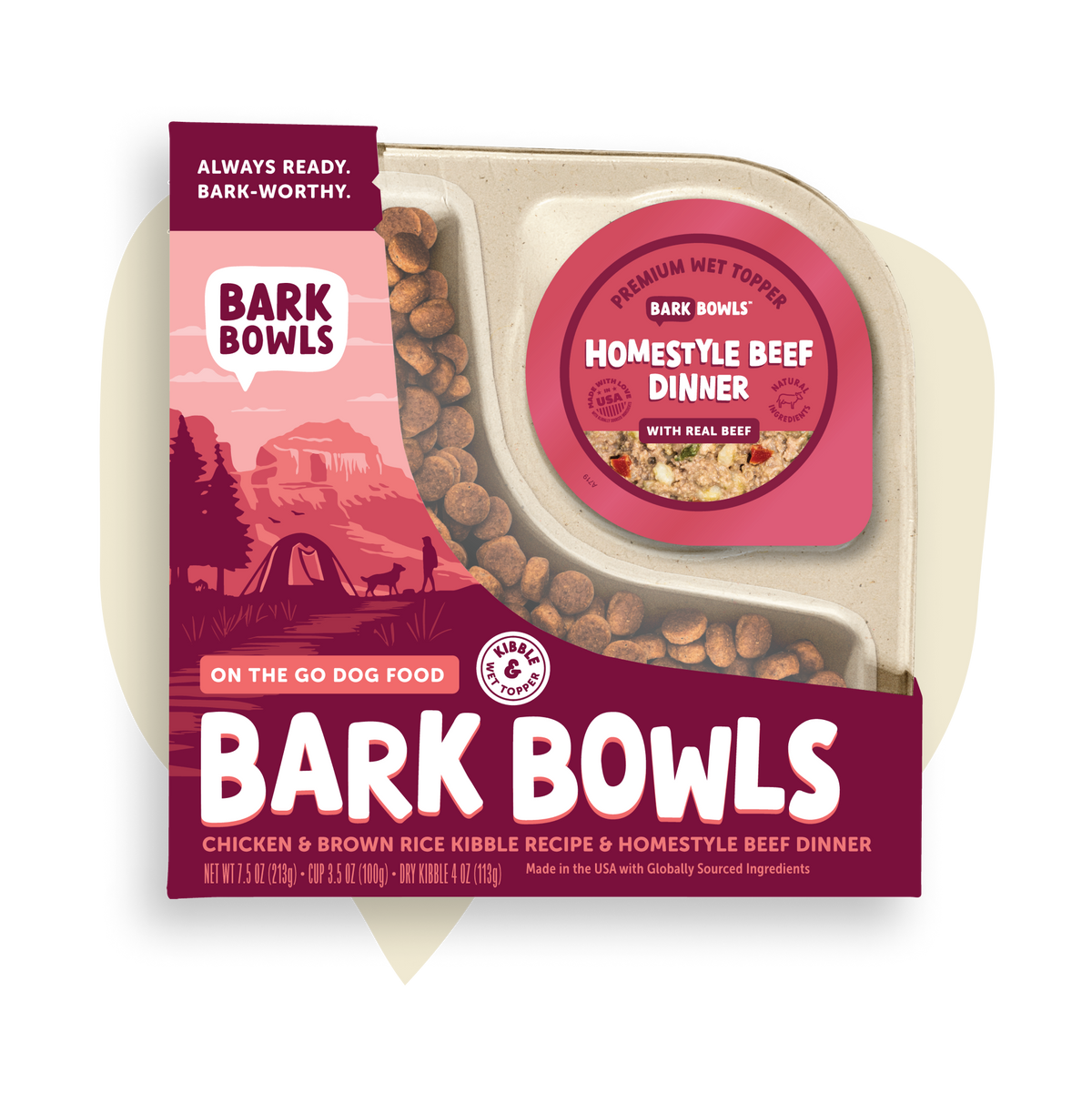 Bark Bowls - Homestyle Beef Dinner