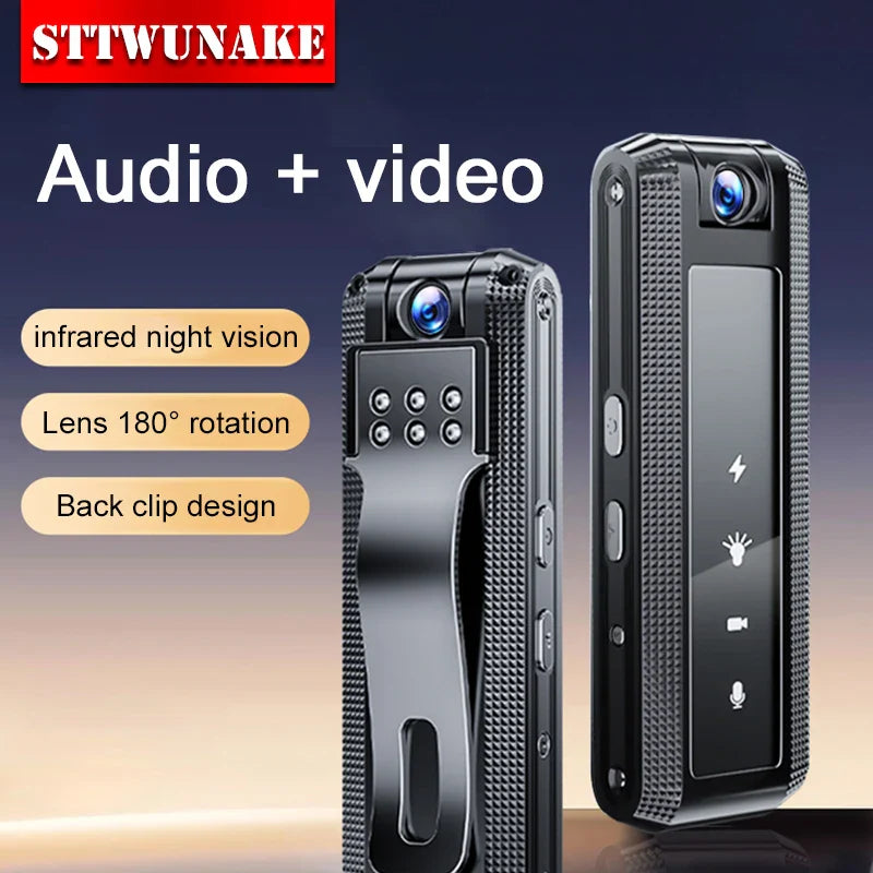 Caméra Corporelle Miniature STTWUNAKE 1080P HD