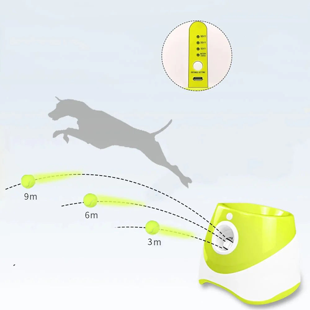 Funzie™ – Automatisk bollkastare för hund - GodHund
