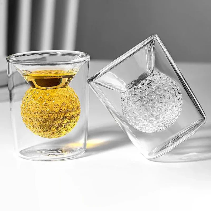 Verre Borosilicate Golf Double Shot