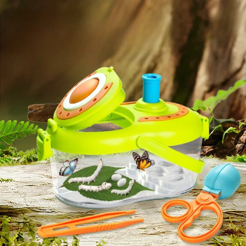 Kit d'Exploration Extérieure pour Enfants - Boîte d'Observation d'Insectes
