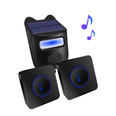 NEW Arrivals Solar Powered Wireless Driveway Pathway Alarm 600 ft Long Range Motion Sensor Alarm Driveway Alerts of Vehicles & People Entering Home Outdoor Supplies