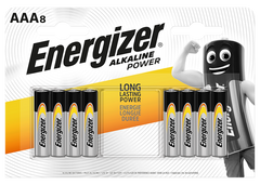 S9338 Energizer AAA Alkaline Power, Pack Of 8