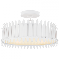 Leslie 16" Semi-Flush
