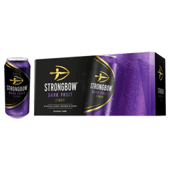 Strongbow Dark Fruits Cider 10 x 440ml - www.alcohol.ninja