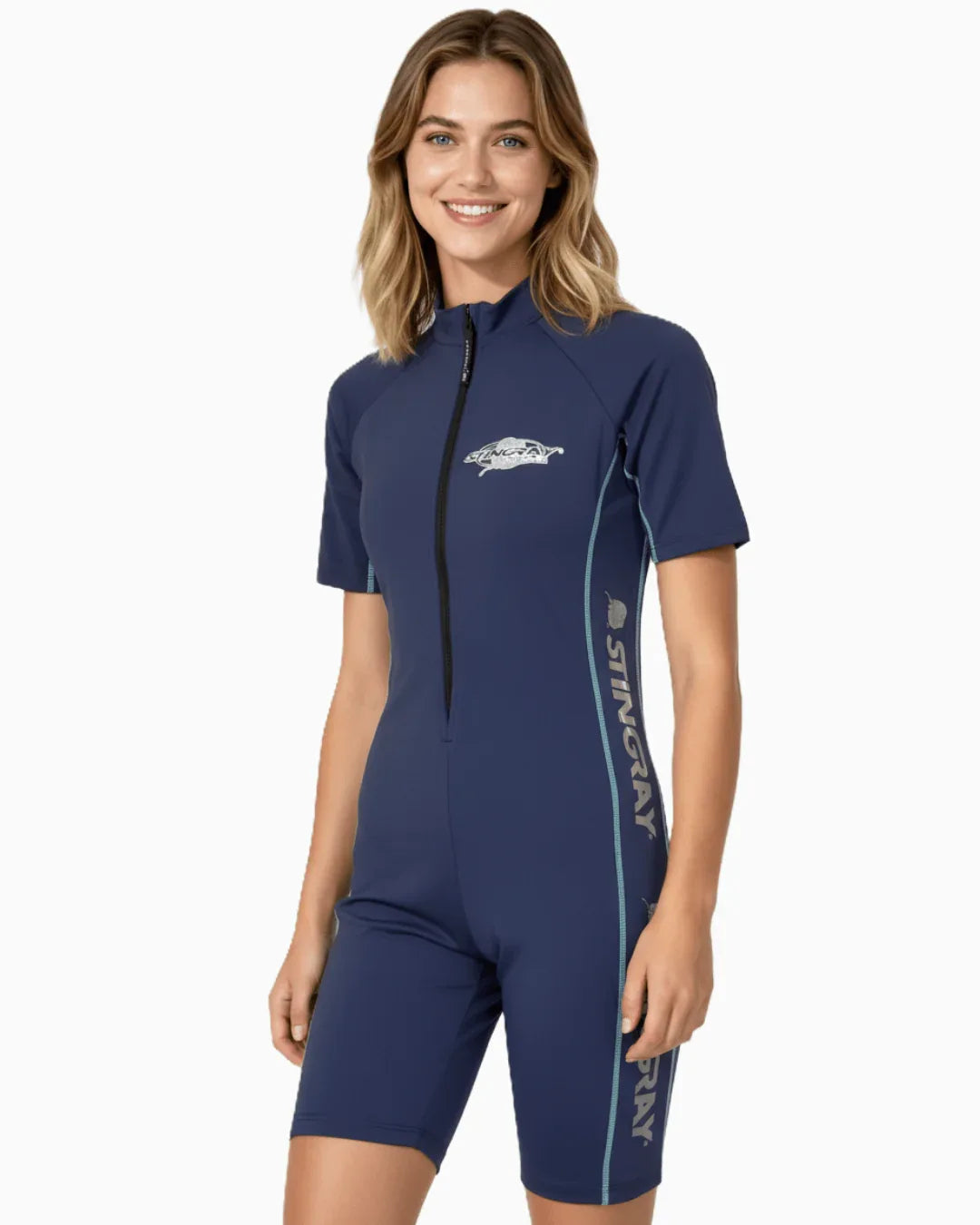 Stingray Short Sleeve Sunsuit UPF 50+ - equatorsun