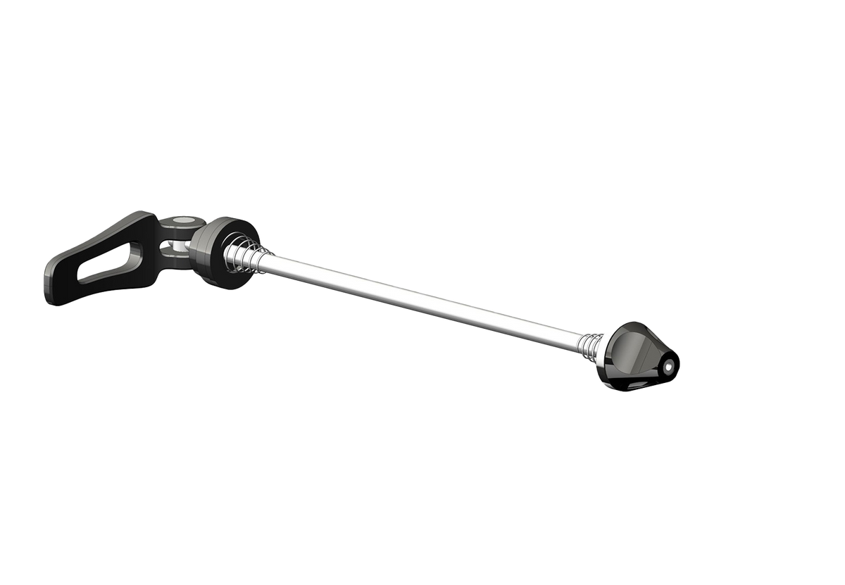 Long Quick-Release Skewer for clamping width 170 - 180 mm, with universal adapter