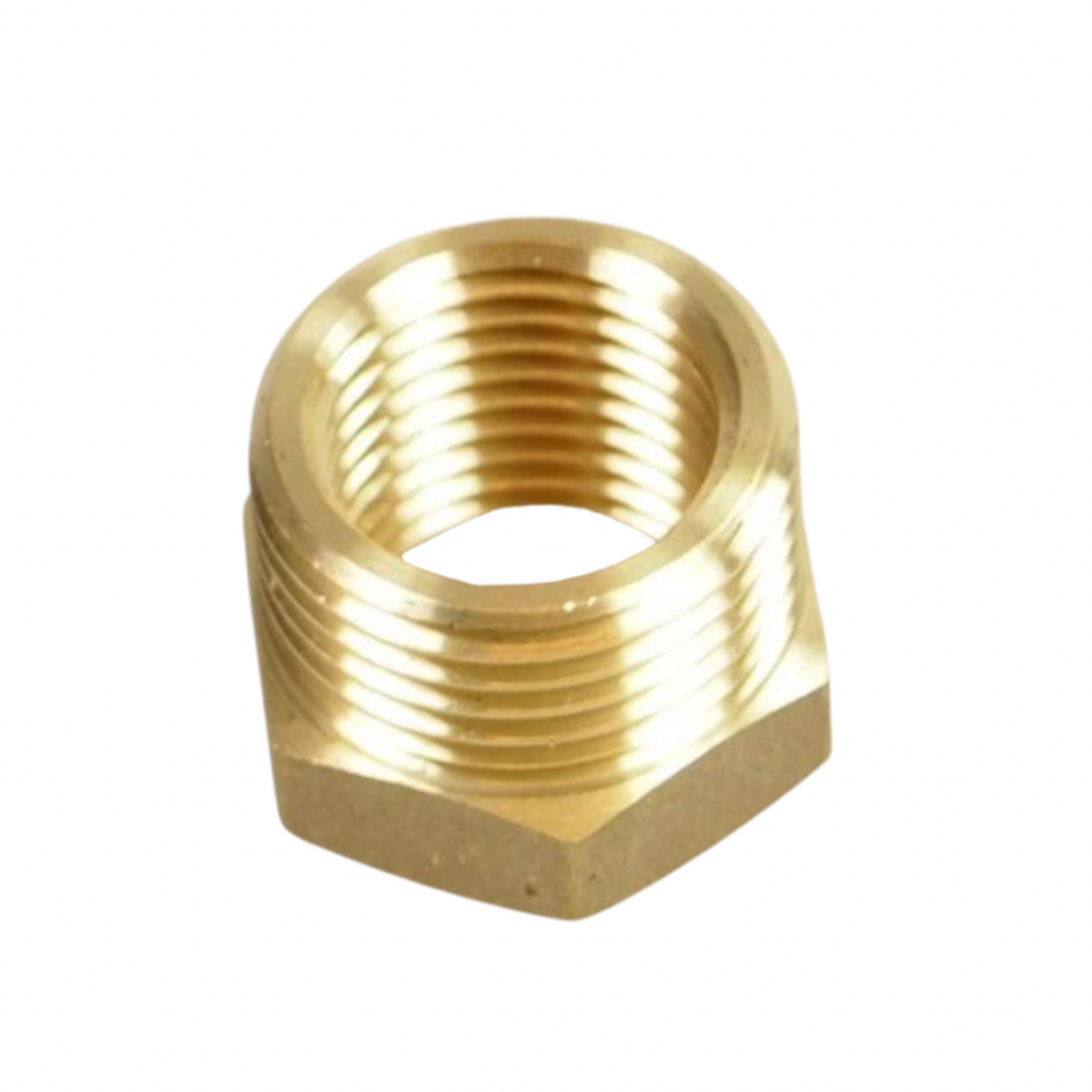 Messing nippelmuffe 1 x 1/2"