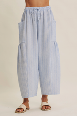 Slow Mornings Stripe Billowy Pants