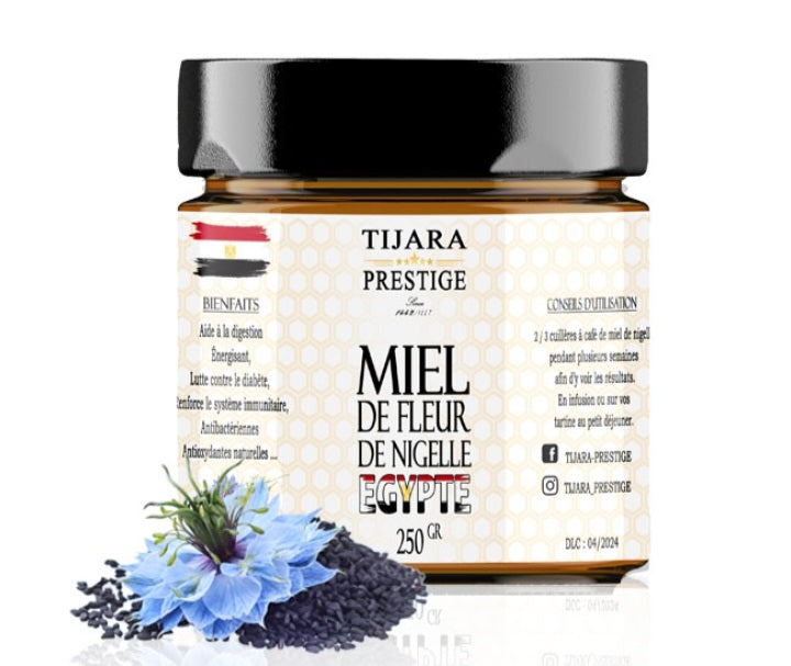 Miel de fleur de nigelle
d'Egypte - 250 g