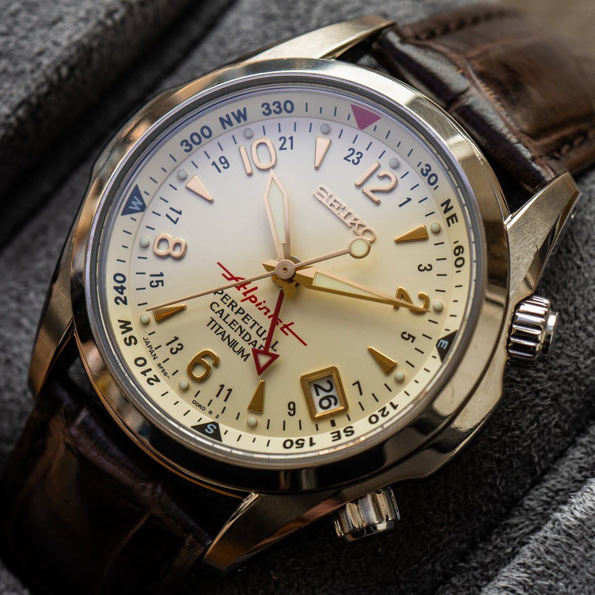 Seiko Alpinist SBCJ031 Titanium HAQ