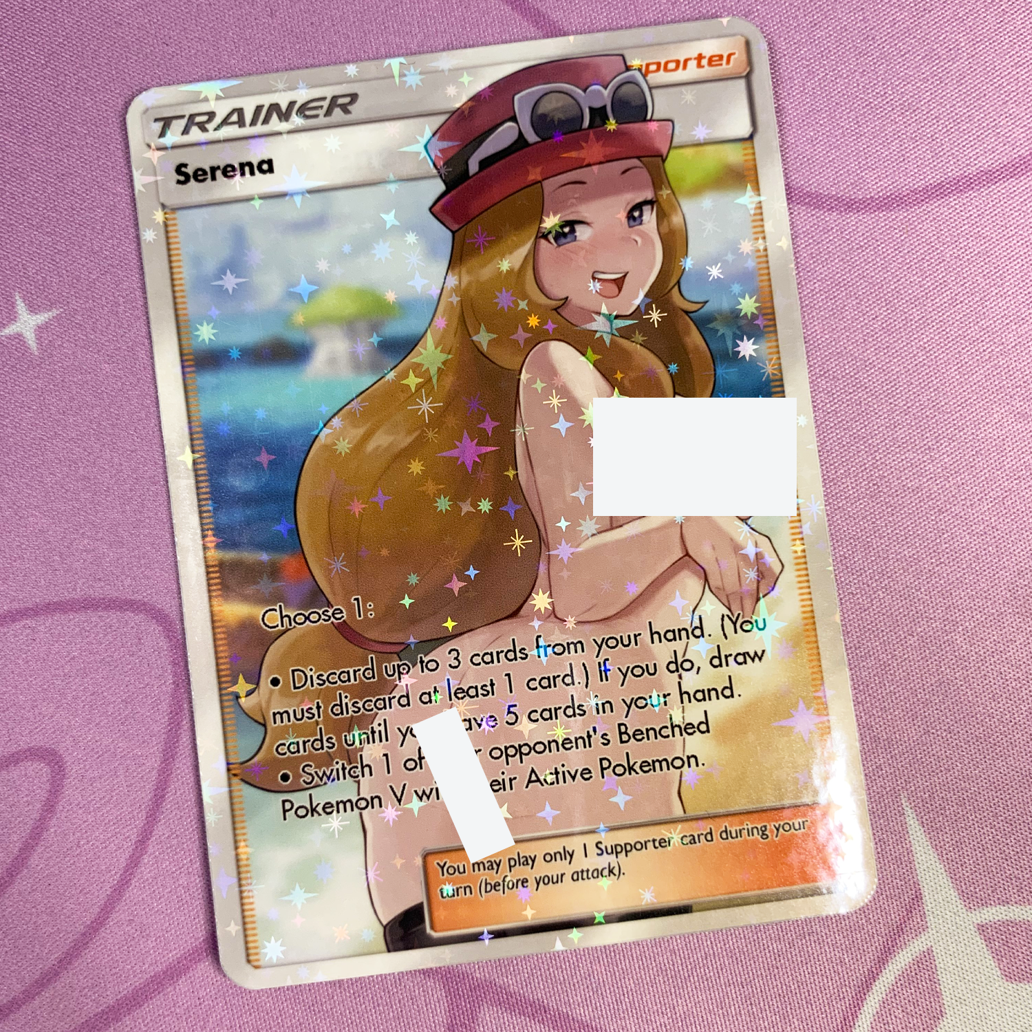 Serena Lewd Full Art Trainer