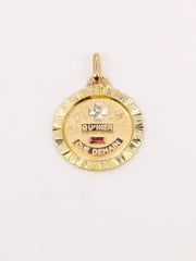 Médaille amour Augis Plus qu'hier moins que demain