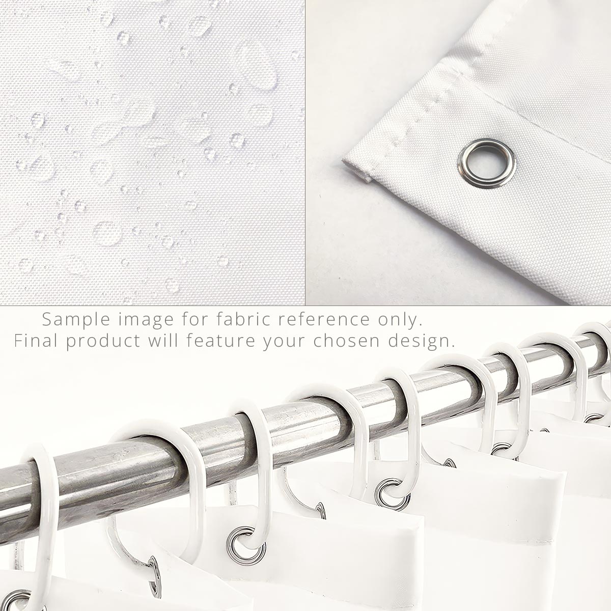 Shower Curtain with Hooks Sample Shower of Curtains