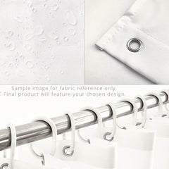 Shower Curtain with Hooks Sample Shower of Curtains