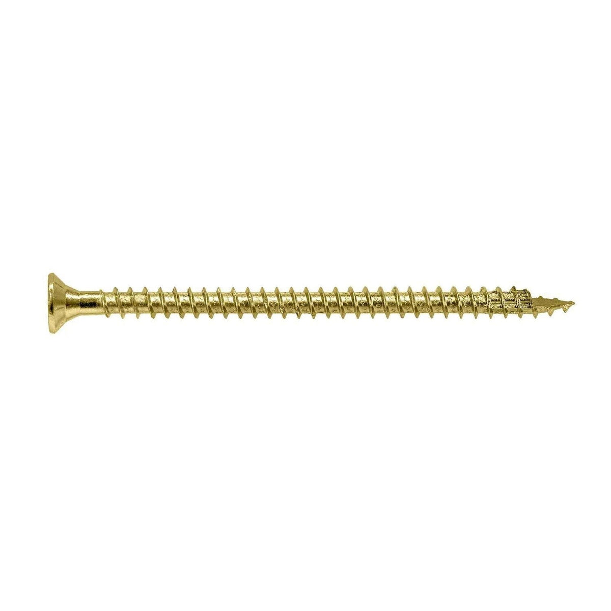 Simpson Strong-Tie SDCF27778-R30 Strong-Drive (0.725" x 7-7/8") T50 Yellow Zinc Timber-CF Screw, Flat Head w/ Nibs (30 Pack)