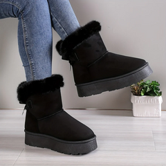 Slip-On Winter Boots for Women – Stylish Comfort for Chilly Days