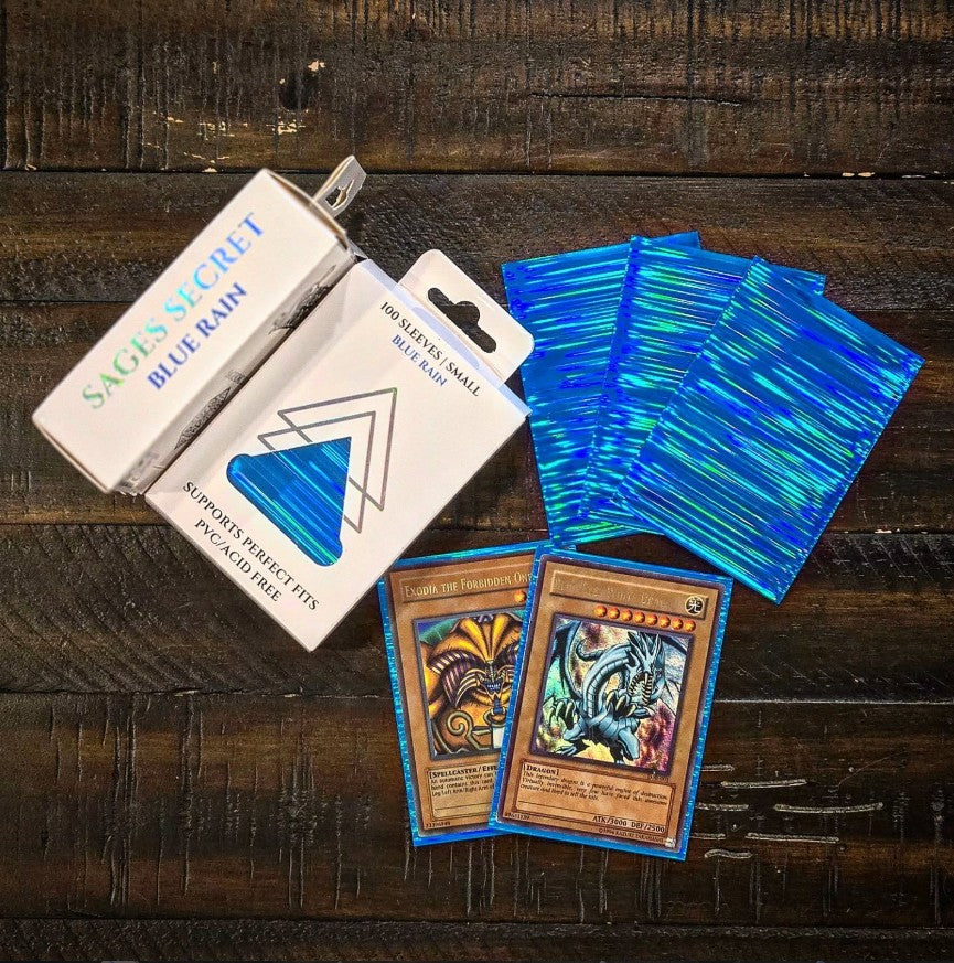 Rain Holographic Card Sleeves