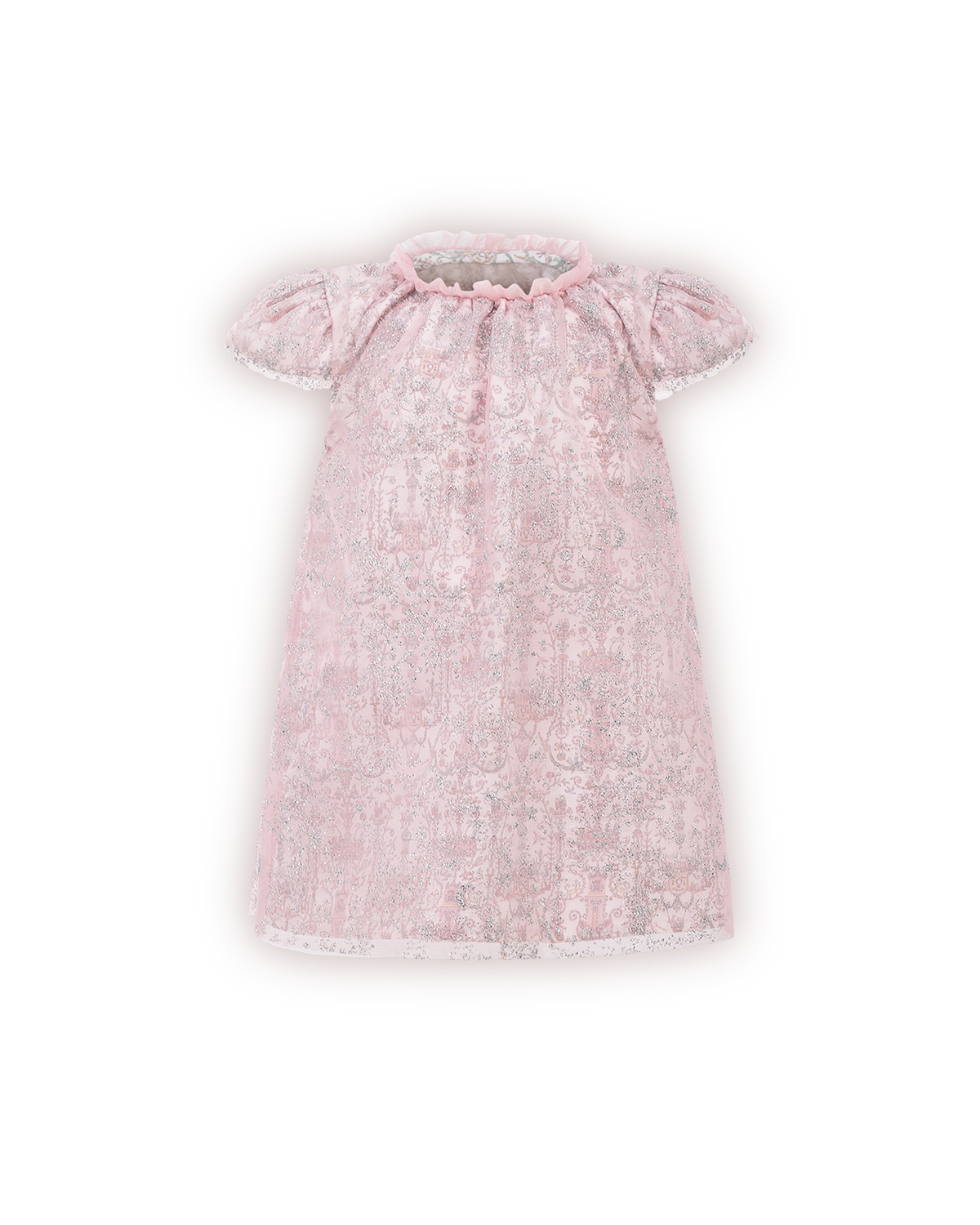 Clara Dress - Sparkly Toile de Jouy