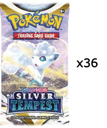 Pokemon: 36 Silver Tempest Loose Booster Packs