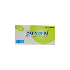 Sulvorid 25mg 20���s ��� Levosulpiride for Depression, Anxiety, and Indigestion Relief