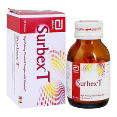 Surbex-T 30 Tablets – Multivitamin & Energy Booster Supplement