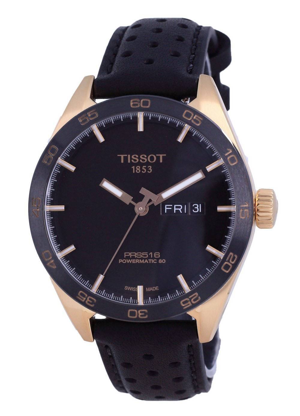 Tissot T-Sport PRS 516 Powermatic 80 T100.430.36.051.01 T1004303605101 100M Herrenuhr